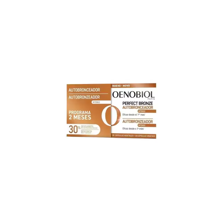 Oenobiol Perfect Bronze Autobronceador Duplo 30 + 30 Cápsulas - 1
