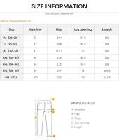 Pantalones Casuales De Corduroy Para Hombre Cintura Elástica Estilo Clásico Moda Comoda Talla Recta Negro Gris Caqui Primavera Otoño - details 0