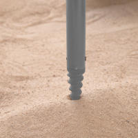 AKTIVE, Sombrilla playa antiviento, Marinera, 210 cm, Protección UV50, Mástil acero, Inclinable y regulable en altura, Tejido poliéster Oxford, Sombrilla para la playa, Sombrillas grandes, Sombrilla playa grande - details 4