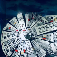 Modelo De Barco Millennium Space Wars Fénix 1381 Piezas Juguetes De Construcción De Bloques Para Niños Figura De Star Wars - details 0