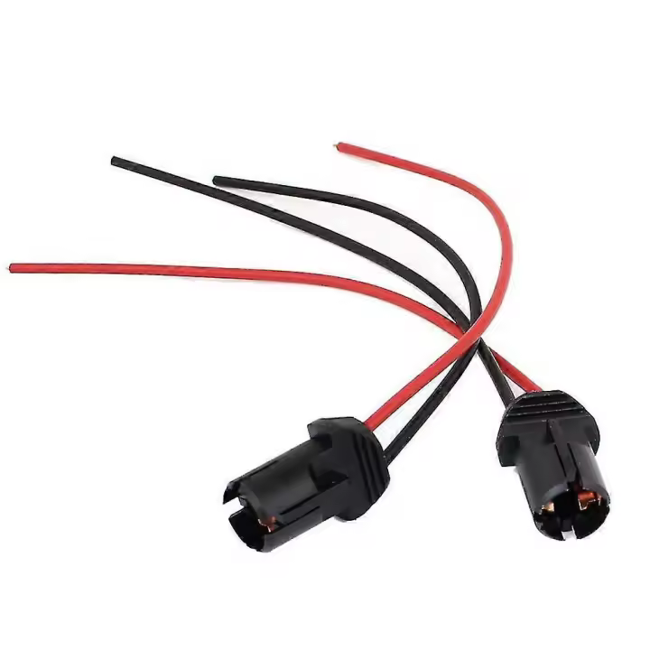 2 Pieces T10 W5w 168 194 Car Lamp Bulb Socket Socket For Glass Socket Parking Light Socket Connecto - 1