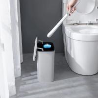 Juego De Limpieza Para Baño Con 16 Cabezas De Cepillo Y Escobas De Inodoro Herramientas De Limpieza Para Paredes Del Baño - details 3