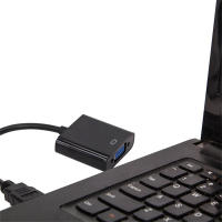 Cable Adaptador HD 1080P HDMI a VGA De Alta Velocidad Para Tablet Laptop PC TV Convertidor a Macho a Femenino Video - details 1