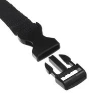 Cinta De Atado De Nylon Duradero Para Camping Y Viajes Negro Con Hebilla De Cierre De Camanchina Herramienta De Equipaje - details 5