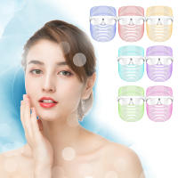 Máscara De Terapia De Luz Roja Recargable Para Cuidado De La Piel Con 7 Colores LED Dispositivo De Belleza Para El Rostro Uso Doméstico - details 11