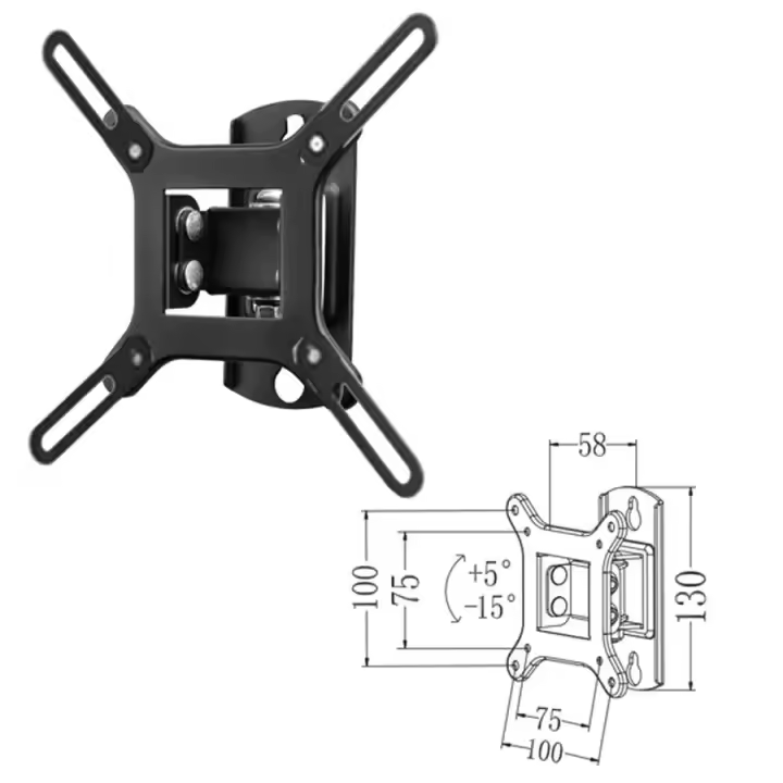 Soporte inclinable pared phoenix tv monitor - 1