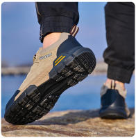 Zapatos De Seguridad Para Hombre Con Punta De Acero Antipinchazos Antideslizantes Y Antiprensión Suela De Goma Moda Trabajo Industrial - details 11