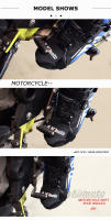 Cubierta De Zapato Para Motocicleta Protección De Enganche Ajustable Duradera Antideslizante Con Banda Elástica Para Adultos - details 8