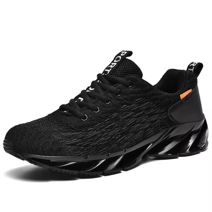 Zapatillas De Correr Casuales Para Hombres Y Mujeres Talla Grande Hasta 47 Para Senderismo Y Caminar Material Microfibra Transpirables Y Contraídas Para Verano 2024 - 1