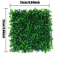 Panel De Hierba Artificial 25cm Protección UV Valla De Privacidad Verde Decorativa Para Jardín Cerca De Boda Material Plástico Estilo Boxwood - details 9