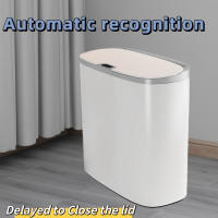 Bandeja De Basura Automática Con Sensor De Movimiento 13L Para Baño Cocina Oficina Y Dormitorio Recipiente Ecológico Plástico Rectangular Impermeable - details 6
