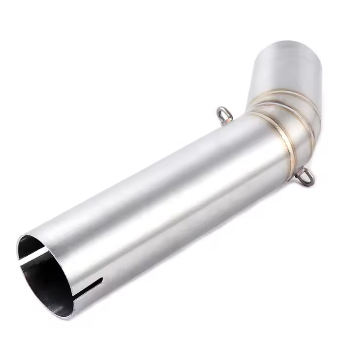 Escape De Moto Para Suzuki GSXR 600 750 K6 K7 2006-2007 Muffler Silencer Middle Link Pipe De Acero Inoxidable - 1
