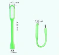 5 unids mini USB lámpara de luz LED, portátil y flexible silicona noche Lámpara de lectura luz para banco de energía PC ordenador portátil - details 4