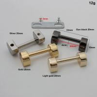 Conector De Puente En Forma De U Para Bolso 5PCS Modificación De Hebilla Metálica Removible Para Mujer Accesorios De Bolso Material De Aleación De Zinc Color Oro/Light Gold/Rosa/Silver/Chrome - details 0