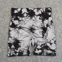 Shorts De Yoga Push up Sin Costuras Para Mujer Cintura Alta Deporte Fitness Verano Correr Ciclismo Gimnasio Shorts De Moda - details 24
