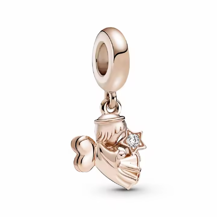 Charm Colgante Pandora Rose Ángel con Alas de Corazón - 1