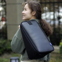 Bolsa Para Pedal De Bajo De Batería De Cuero Y Esponja Accesorios De Percusión Para Jazz Instrumentos Musicales Almacenamiento De Piezas De Transporte - details 9