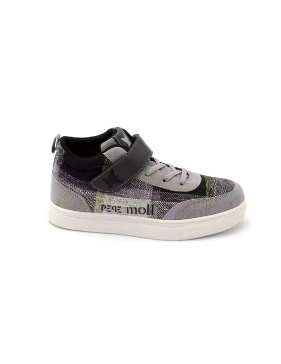 Bamba Abotinada Cuadros Pepe Moll 242920 London Off Mujer - 1
