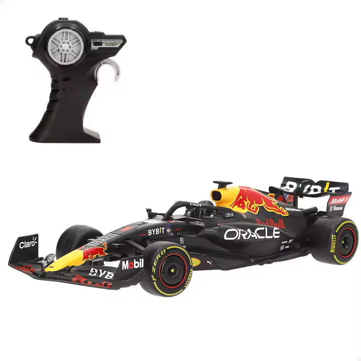 Maisto Tech RC - Coche teledirigido carrera Mercedes-AMG F1 W12 E Performance, Oracle Red Bull Racing RB18 o Ferrari SF23, licencia oficial, Fórmula 1, escala 1/24, alta velocidad, 2.4 GH.z, carga USB, coches teledirigidos, vehículo radiocontrol, +8 años - 1