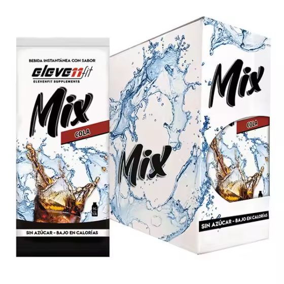 24x Mix Saborizante En Polvo (24X9G) *todos los sabores de agua* - Elevenfit  + 2 mix aleatorios / Sin azúcar  Bajo en calorías  deliciosos sabores - 1