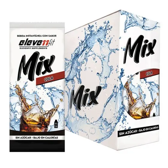 24x Mix Saborizante En Polvo (24X9G) *todos los sabores de agua* - Elevenfit  + 2 mix aleatorios / Sin azúcar  Bajo en calorías  deliciosos sabores - 1