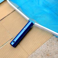 Limpieza De Piscina Con Red Herramienta De Limpieza Para Piscina Y Spa Rake De Hojas Y Suelo Mesh Palicy Origien China - details 1