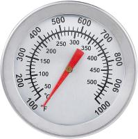 BIT Termómetro para barbacoa, termómetro para horno de acero inoxidable, máximo 500 °C/1000 °F, termómetro con pantalla analógica para horno, horno de pizza, horno de leña - details 0