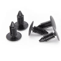 10Pcs Clip De Automóvil Nylon Para Agujero De 8mm Retenedor De Plástico Para Guardabarros Parachoques De GM Ford - details 10