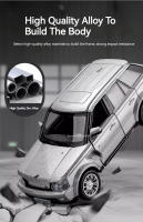 Modelo a Escala 1/36 Land Rover JEEP Wrangler F150 Camión De Remolque De Coche Juguetes De Aleación De Metal Con Puertas Abiertas Set De Caravana Para Niños - details 4
