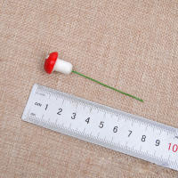 50Pcs Mini Jardín De Setas Rojas Con Puntos Pequeño Juguete De Casa Bonsái Decoración De Jardín Ornamento Para Escritorio - details 4