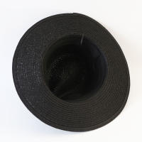 Sombrero De Paja Para Mujer Y Hombres Moda Verano 2025 Sombrero De Playa Casual Sombreros De Paja Con Visera Estilo Panama Protección Solar - details 6