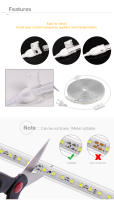 Tira De Luces LED Flexible 110V 220V Impermeable Para Exterior Con Enchufe EU/US Decoración De Jardín 1M/2M/5M/10M/15M/20M 5050 SMD Luz Blanca Cálida Y Natural - details 3