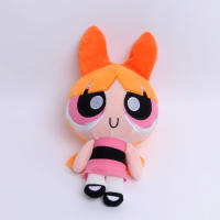 3pcs/lot Peluches De Anime Powerpuff Girls 20cm Juguetes De Peluche Lindos Blossom Buttercup Bubbles Regalos Para Niños - details 3