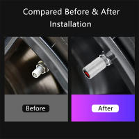 Juego De 4 Tapones De Válvula De Neumáticos Metálicos Para Coches Camiones Bicicletas Y Motocicletas AUTCOAT - details 6
