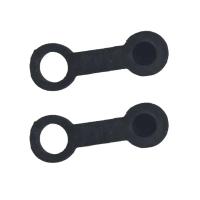 10Pcs Tapa De Polvo De Bomba De Freno 8mm Tapa De Aceite De Tornillo Negro Para Calipero De Freno Y Motocicleta Material De Goma - details 3