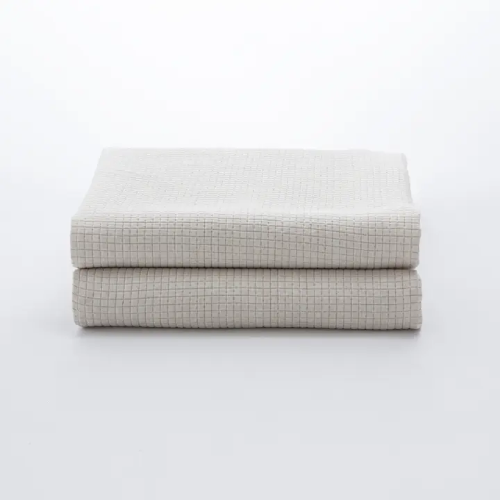 NAF NAF - Colcha algodón/poliéster BRENNE  beige 180x270 cm - 1