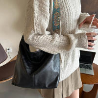 Bolso De Hombro Para Mujer Vintage De Color Sólido Moda Con Correa Ancha Y Gran Capacidad Bolso Cruzado De Estilo Buceo - details 15