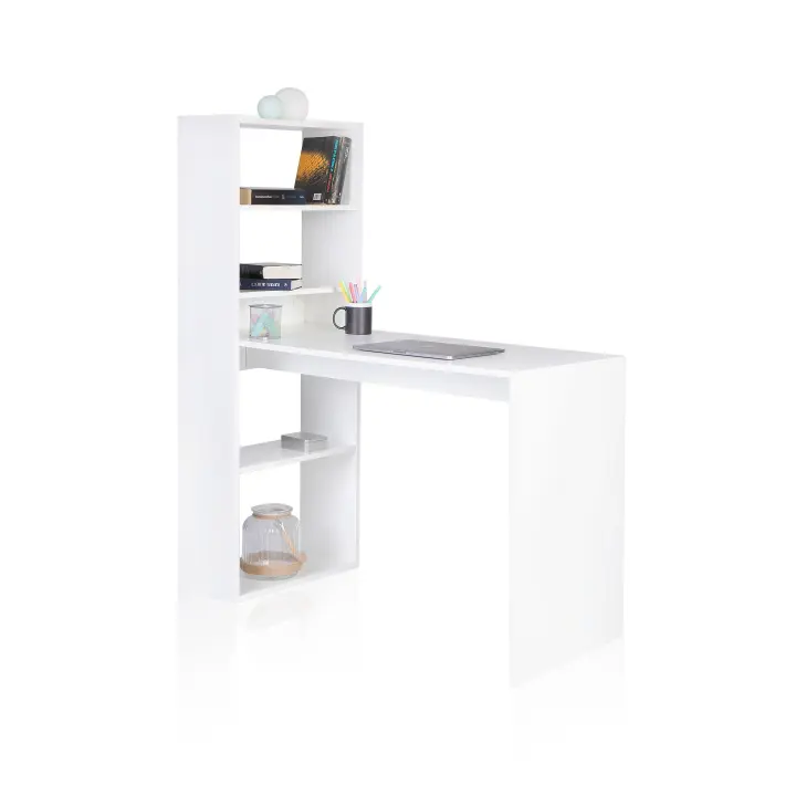 Duehome - Mesa de estudio con estantería Qanik - 1