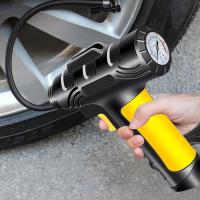 Compresor de aire portátil para inflar neumáticos, bomba para automóvil, bomba para automóvil, bomba eléctrica para neumáticos de automóvil, bomba para neumáticos de automóvil - details 1