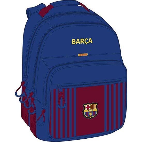 Safta F.C. Barcelona Corporativa schoolrugzak voor kinderen van verschillende leeftijden, comfortabel en veelzijdig, kwaliteit en dikte, 32 x 16 x 44 cm, marineblauw, Estándar, casual, Navy Blauw
