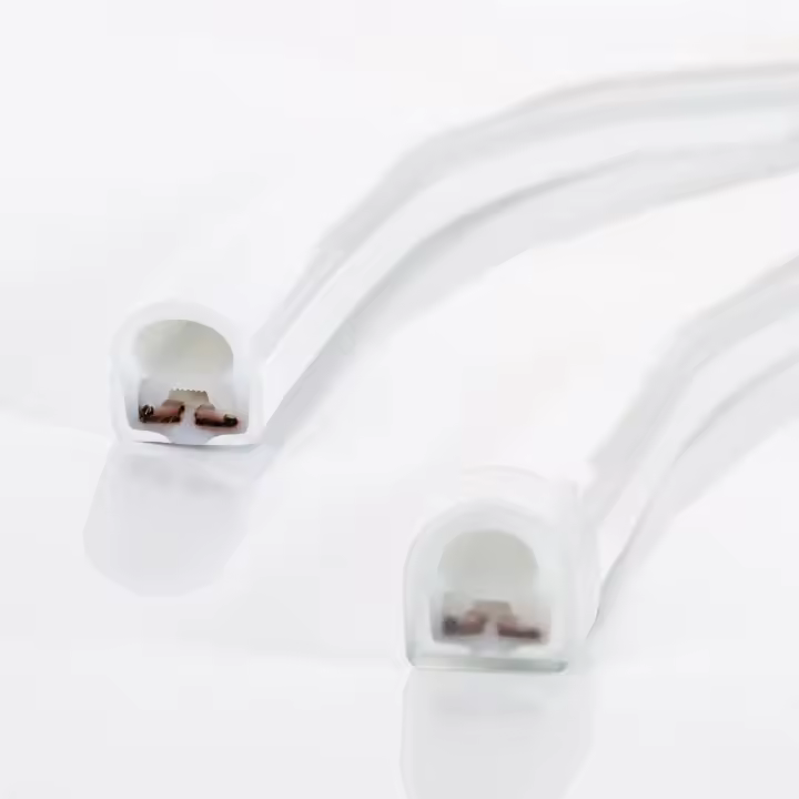 Ledkia Tira LED Neón Regulable 220V BOBINA 50m Blanco Frío Semicircular 180 7.5W/m Corte 100cm IP67 6000K Blanco Frío - 1