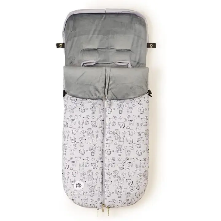 Saco Universal para Silla de Paseo Interbaby - Mantén a tu bebé abrigado y cómodo durante los paseos - 1
