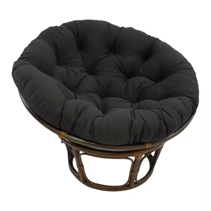 Cojín De Silla Colgante Redondo Multifuncional Estilo Moderno Para Jardín Y Oficina Silla De Pato Almohadilla De Asiento Para Silla De Huevo Manta De Silla De Jardín - 1