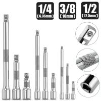 Juego De Extensión De Destornillador Y Llave De Fijación 1/4" 3/8" 1/2" Barra De Extensión De Llave Multifuncional Antideslizante Herramienta Manual Para Reparación De Motocicletas - details 0