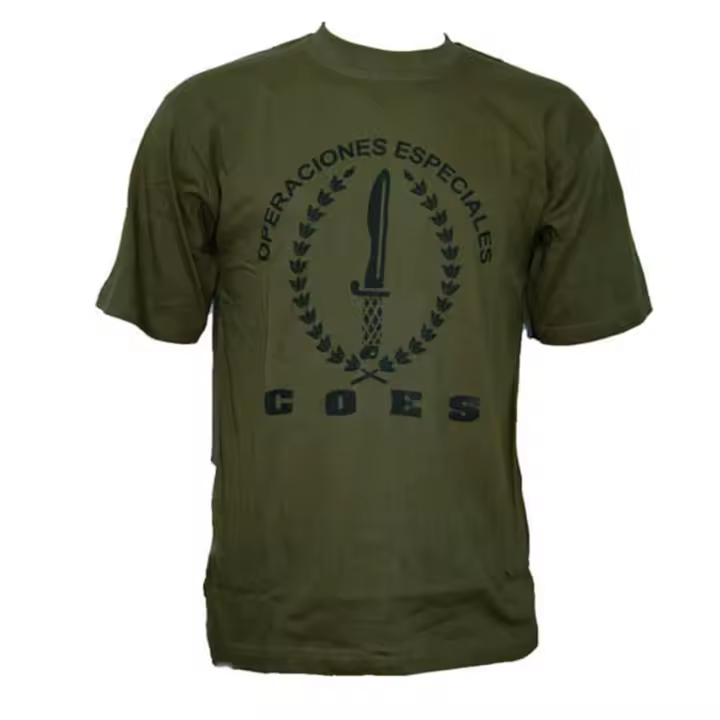 Camiseta COE Operaciones Especiales verde - 1