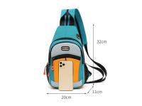 Mochila Mini Para Mujer De Fengdong Bolsa De Pecho Pequeña Estilo Casual Bolsa Deportiva Para Viaje Mochila Cruzbody Con Manija Suave - details 7