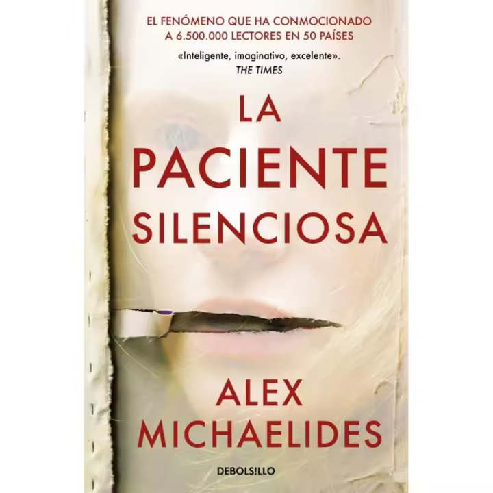 Libro La paciente silenciosa de Alex Michaelides Editorial DEBOLSILLO ISBN: 9788466351935 - 1