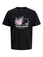 Jack & Jones NEW 25 Hombre Pack 2 Camisetas de Algodón  DE 160 Grs Serie JORJUKA SS25  Logo estampado Moda Casual Informal  REF 286112 - details 3