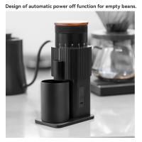 Molino De Café Portátil CF WISDOM Capacidad De 25g Acero Inoxidable 402 Burro De Seis Estrellas Ajustable Para Café Picado Mocha Y Café En Vaso - details 14