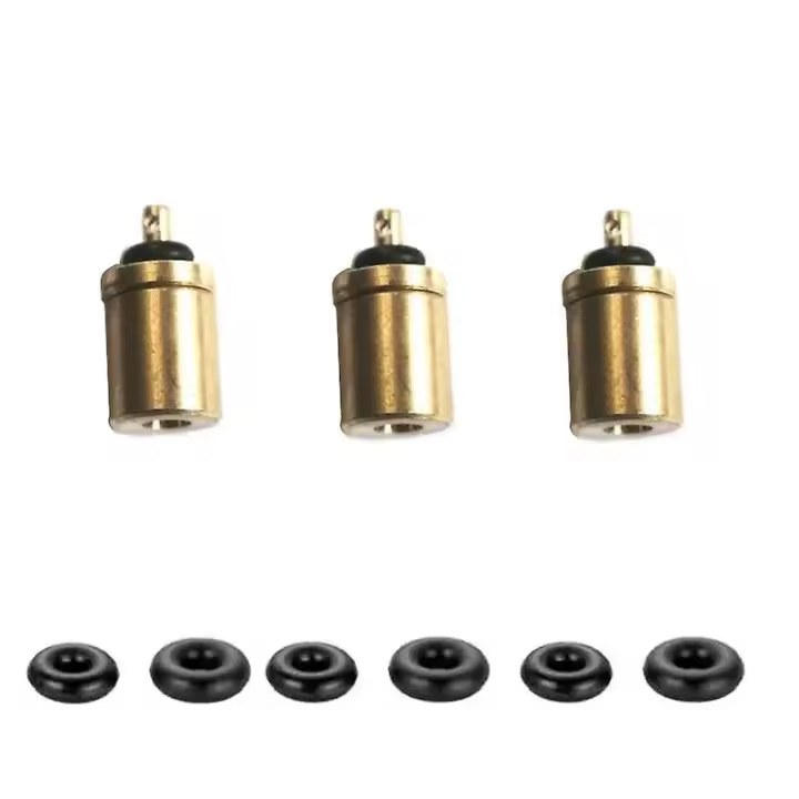 Adaptador de recarga de gas Llenado de container de Butano Estove para acampar al Aire Libre Tanque de gas Accesorios para emisores Mini Válvula de inflado C[C] - 1